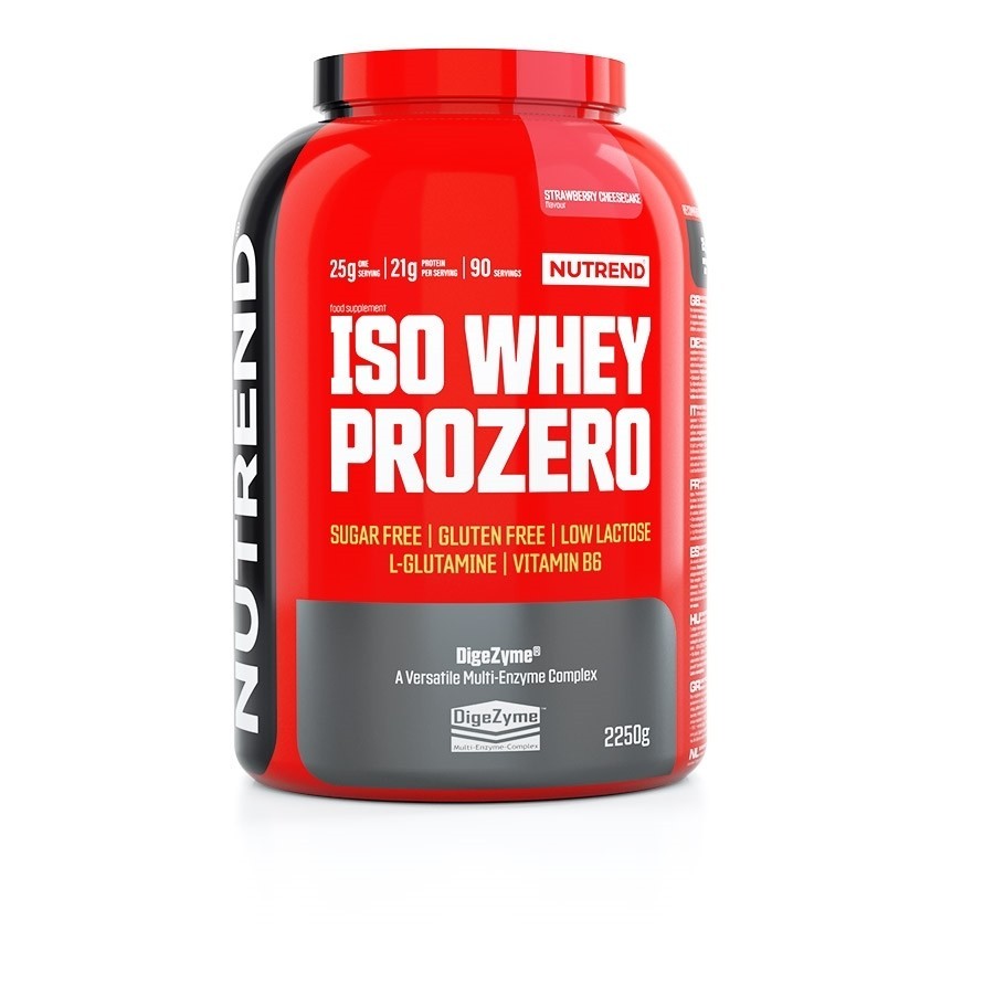 

Протеин Nutrend Iso Whey Prozero Клубничный чизкейк (2250 г)
