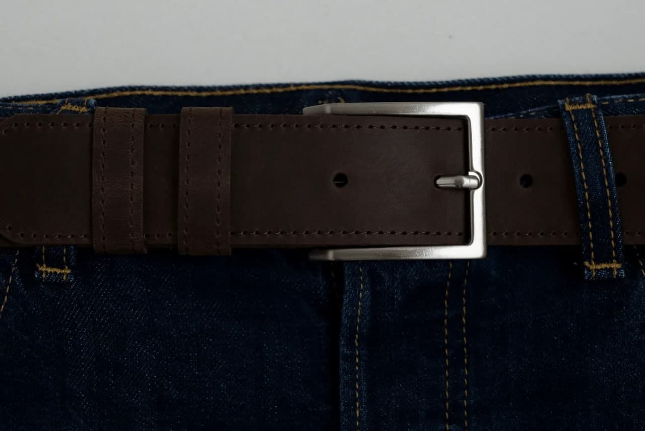 

Ремень из натуральной кожи boorbon 701-CLASSIC-BROWN-1 коричневый