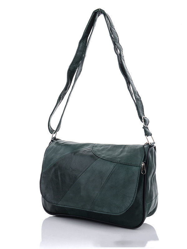 

Женские сумки деми Prime 075-5 d.green Зеленый р.18x27x9