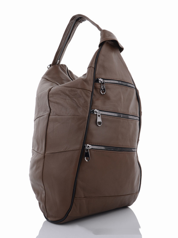 

Женские рюкзаки деми Prime 095-3 brown Коричневый р.35x24x9