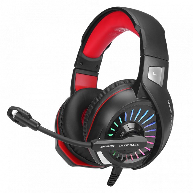 

Игровые наушники XTRIKE ME Gaming RGB Backlight GH-890 с микрофоном Black