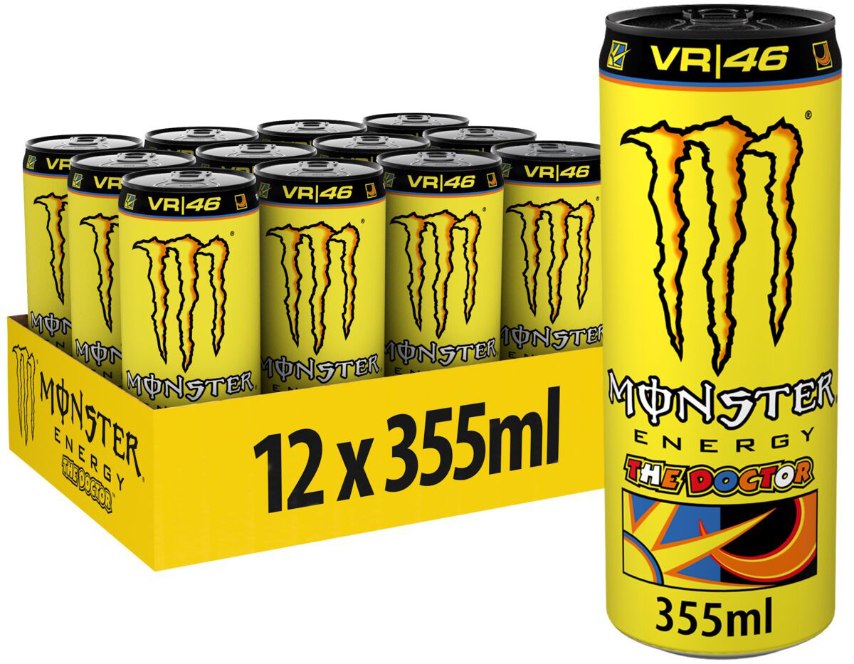 Акція на Упаковка напитка Monster Energy The Doctor безалкогольного сильногазированного энергетического 355 мл х 12 шт (5060639122936) від Rozetka UA