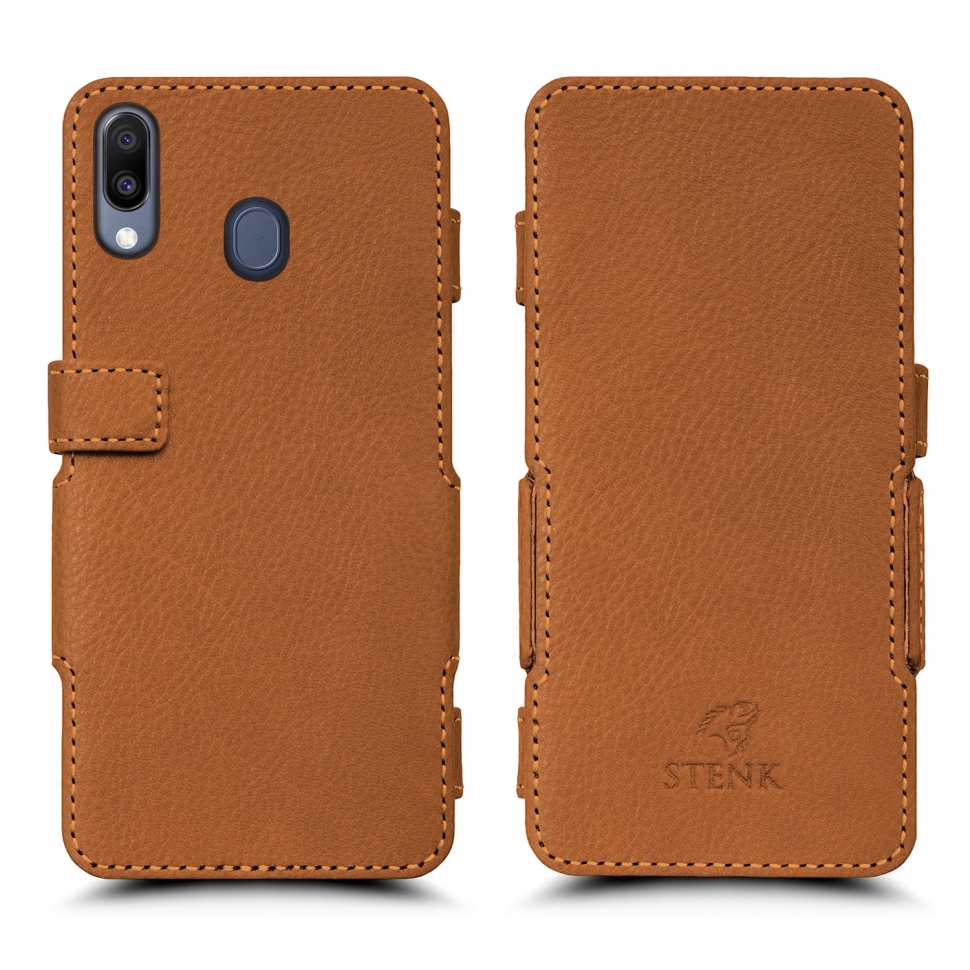 

Чехол книжка Stenk Prime для Samsung Galaxy M20 Camel