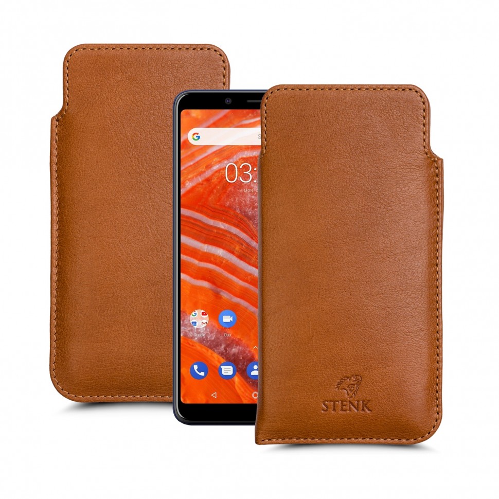 

Футляр Stenk Elegance для Nokia 3.1 Plus Camel