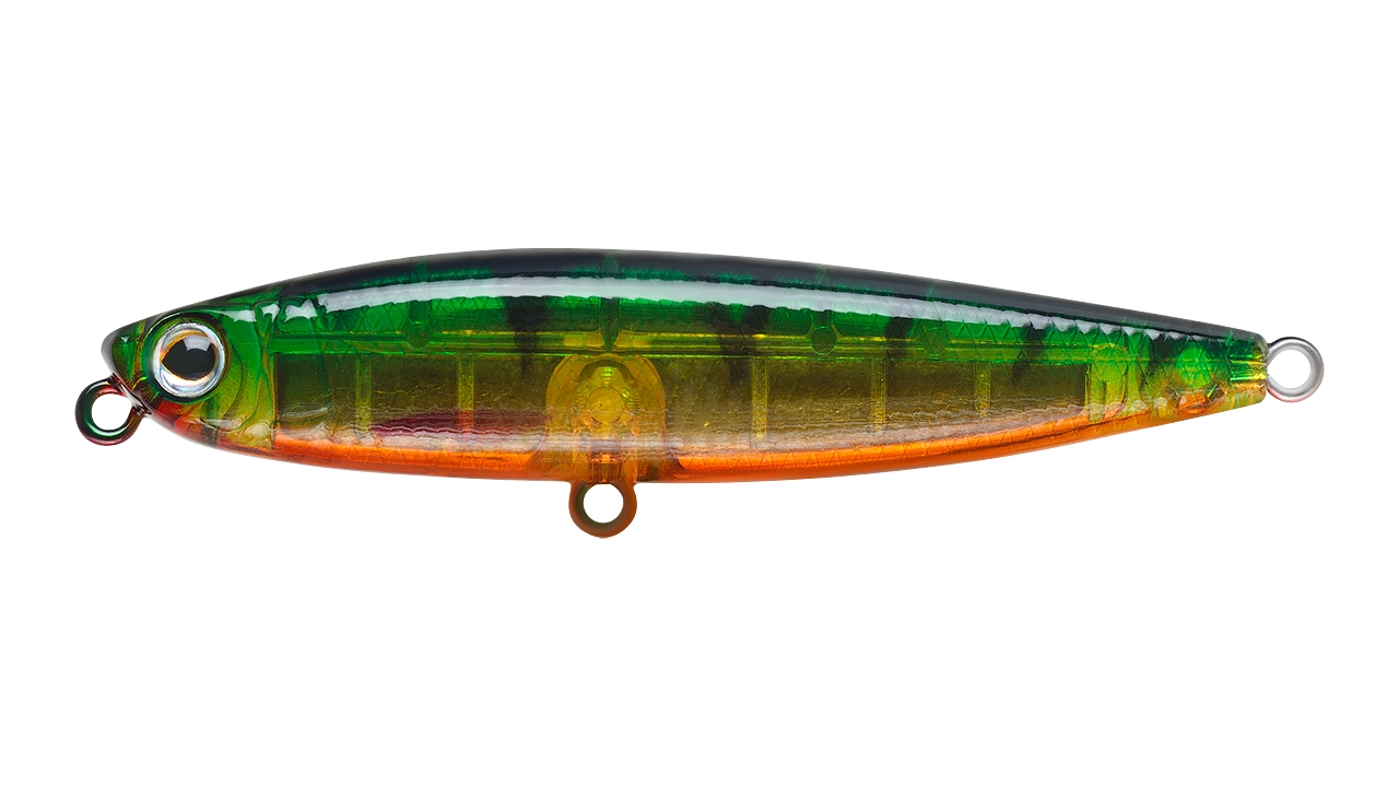

Воблер Стикбейт Strike Pro Slide Bait Heavy One 70, 70 мм, 16,5 гр, Загл. 0,5м.-4,0м., Тонущий, цвет: A102G Transparent Perch, (JS-372#A102G) (96509)