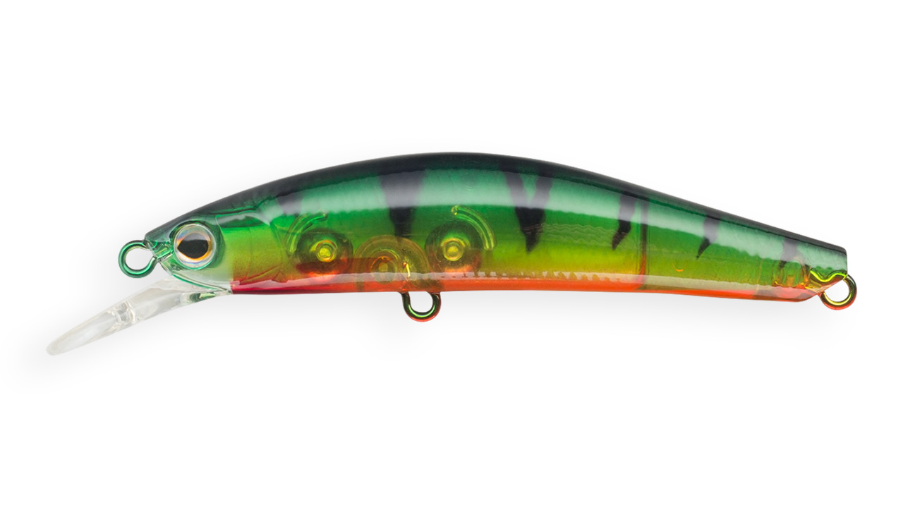 

Воблер Минноу Strike Pro Hide Jerk 80 S, 80 мм, 13 гр, Загл. 0,4м.-1,2м., Тонущий, цвет: A102G Transparent Perch, (JS-344#A102G) (80903)