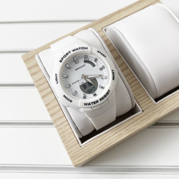 

Часы Sanda 6005 White-Silver