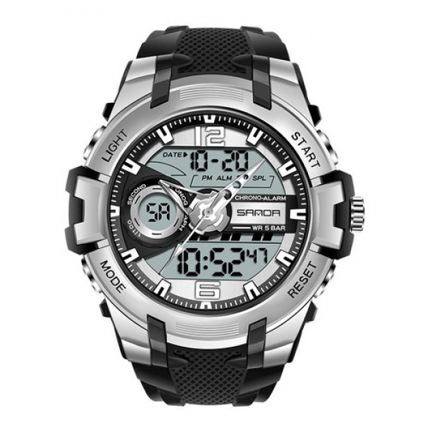 

Часы Sanda 6015 Black-Silver