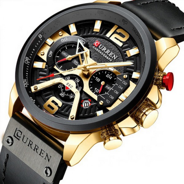 

Часы Curren 8329 Black-Gold