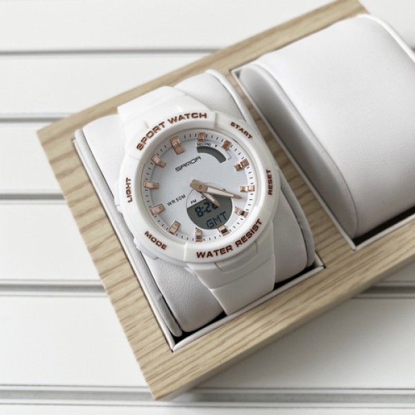 

Часы Sanda 6005 White-Cuprum