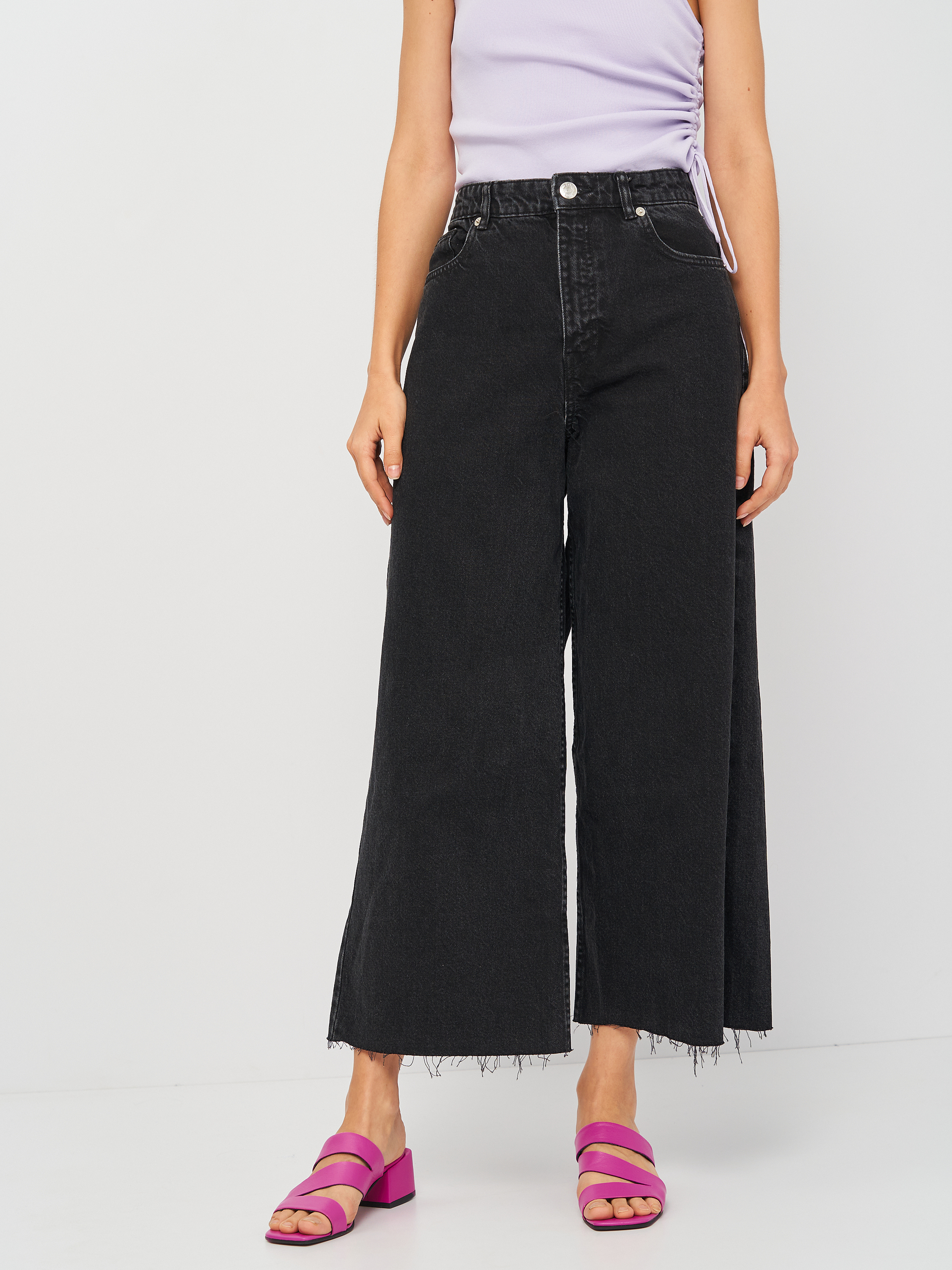 

Джинсы Zara 8197/019/800 44 Черный джинс