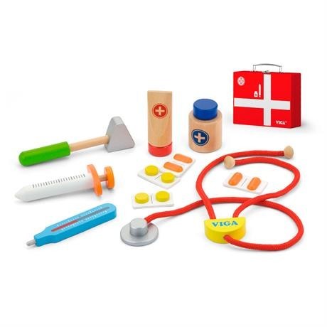 

Деревянный игровой набор Viga Toys Чемоданчик доктора