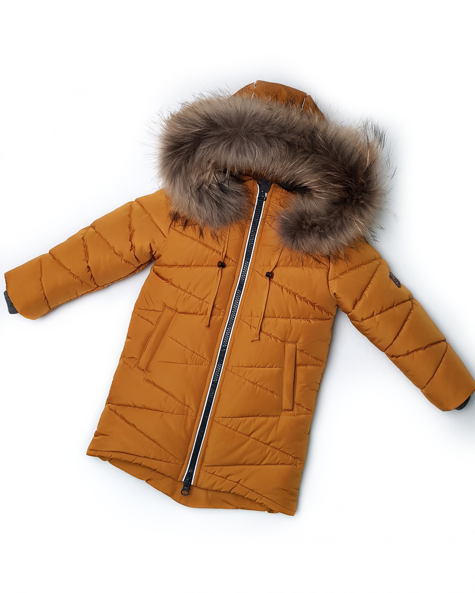 

Зимняя куртка Teplee net Parka 110-116 см Горчица