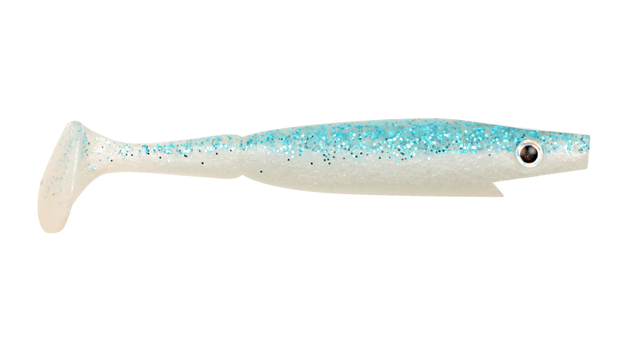 

Силиконовая приманка Strike Pro Piglet Shad 8.5, 85 мм, 4 гр, цвет: Baby Blue Shad, (уп./8шт.), (SP-172F#C011) (126433)