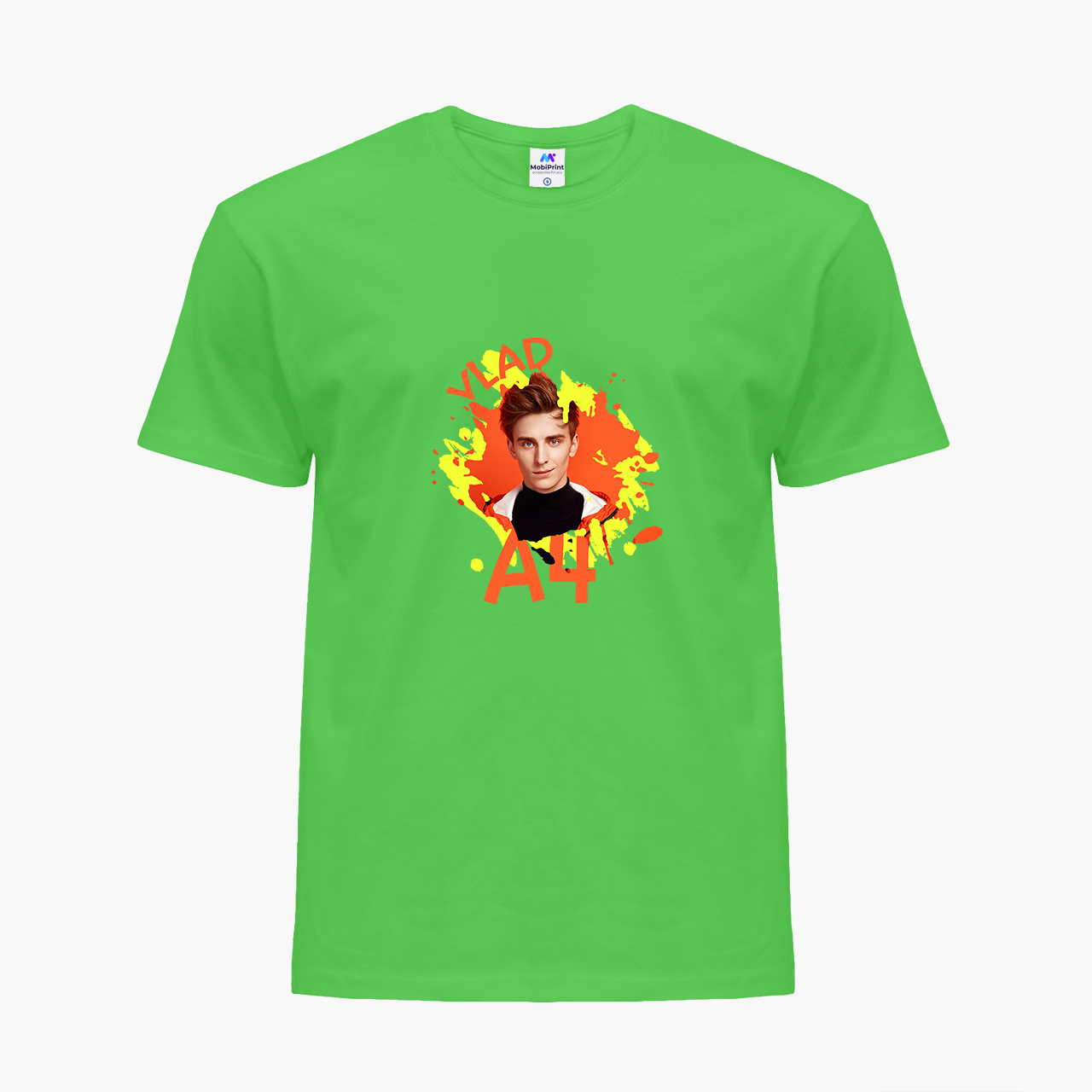 

Футболка для девочки Блогер Влад Бумага А4 (Blogger Vlad A4) (9224-1946-KG) 122-128 см Хлопок Зеленый