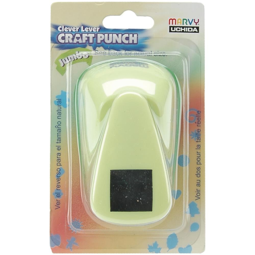 

Дырокол квадрат Marvy Uchida Clever Lever Jumbo Craft Punch 16 мм