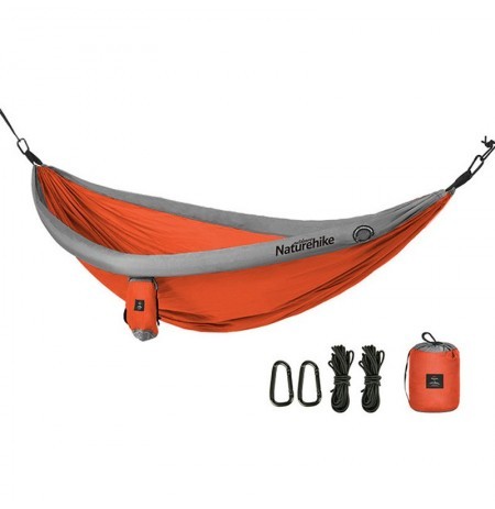 

Гамак Naturehike 210T Inflatable pipe 2-местный NH18D002-C orange 6927595728086