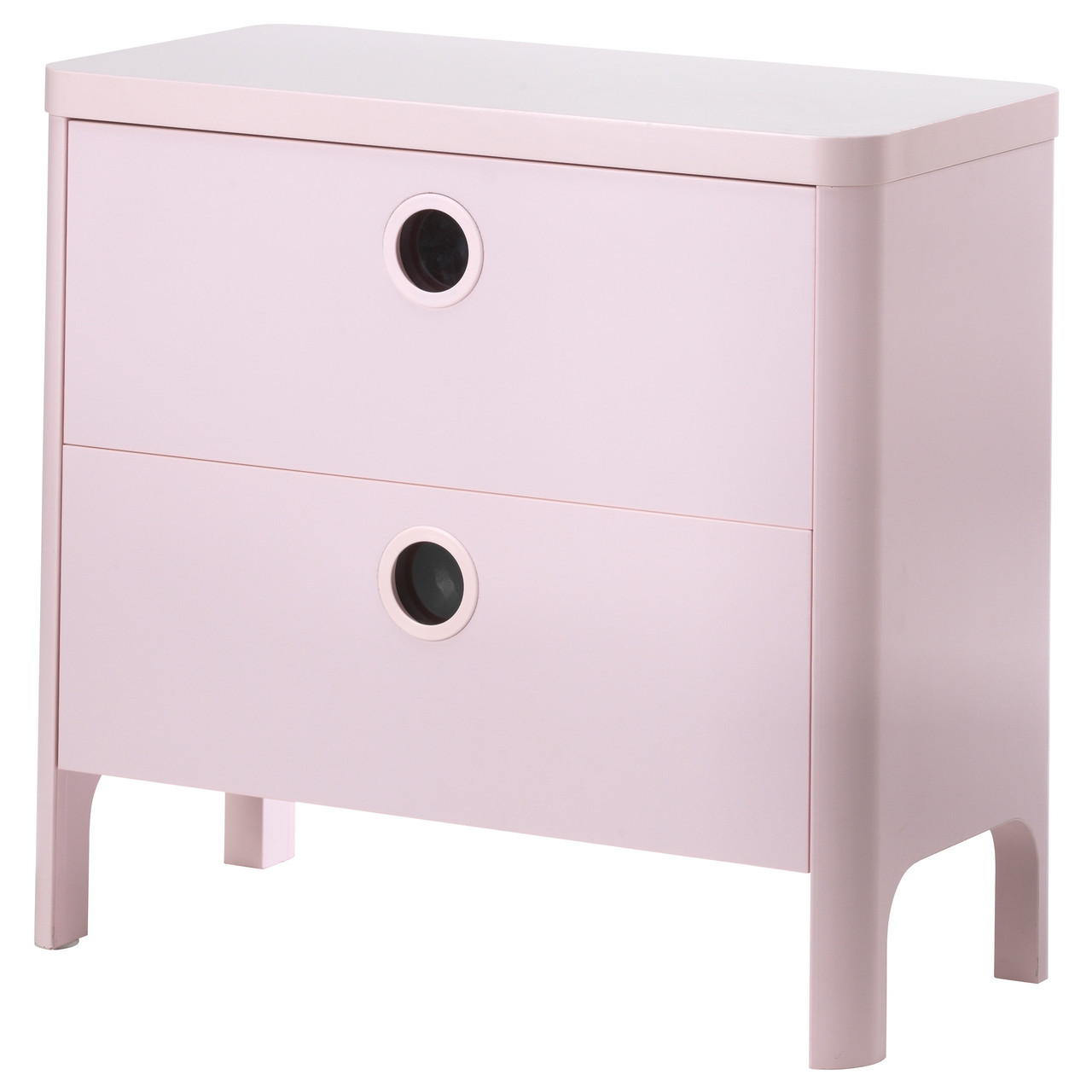 

Комод с 2 ящиками IKEA BUSUNGE светло-розовый 202.290.11