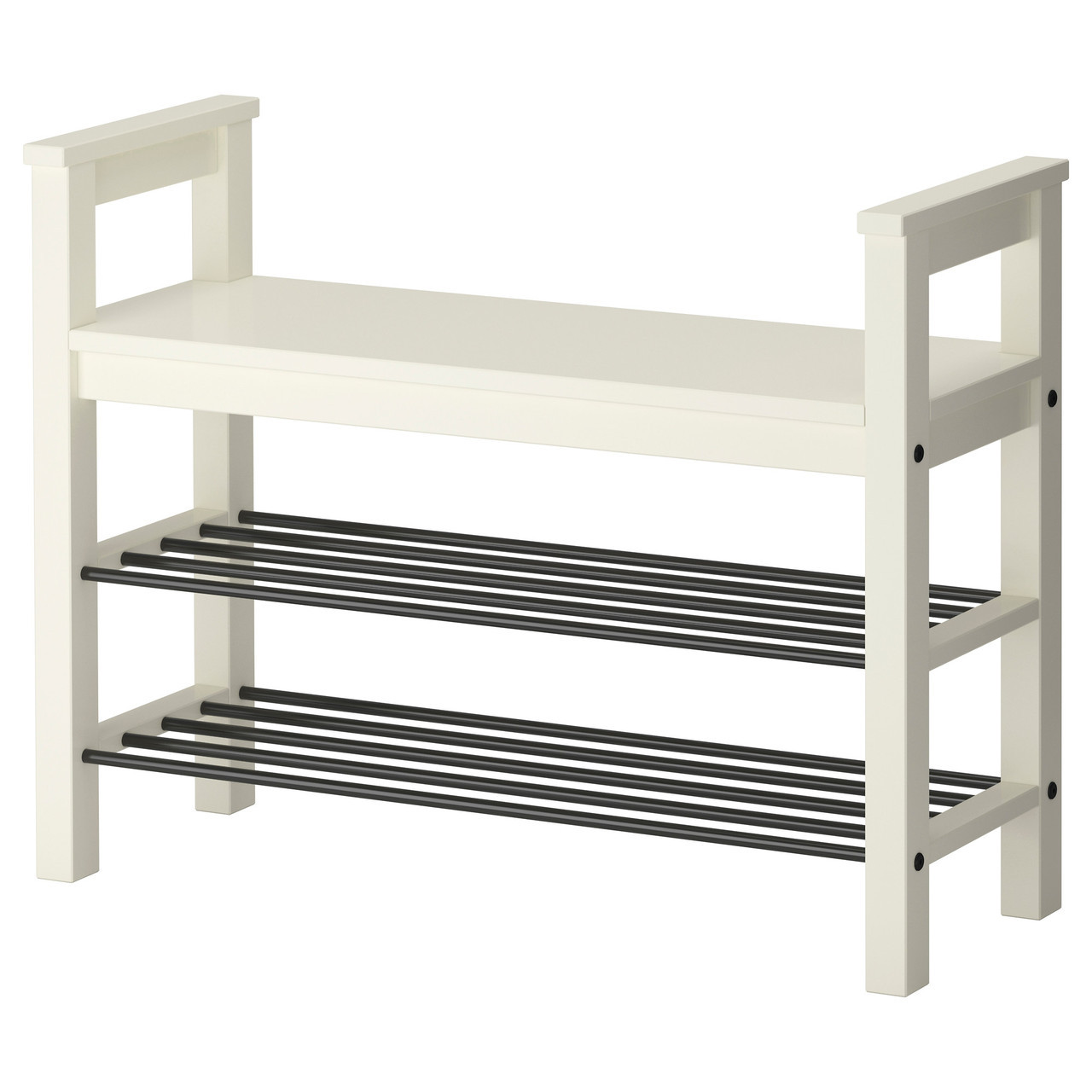 

Скамья с местом для обуви IKEA HEMNES белый 002.438.00