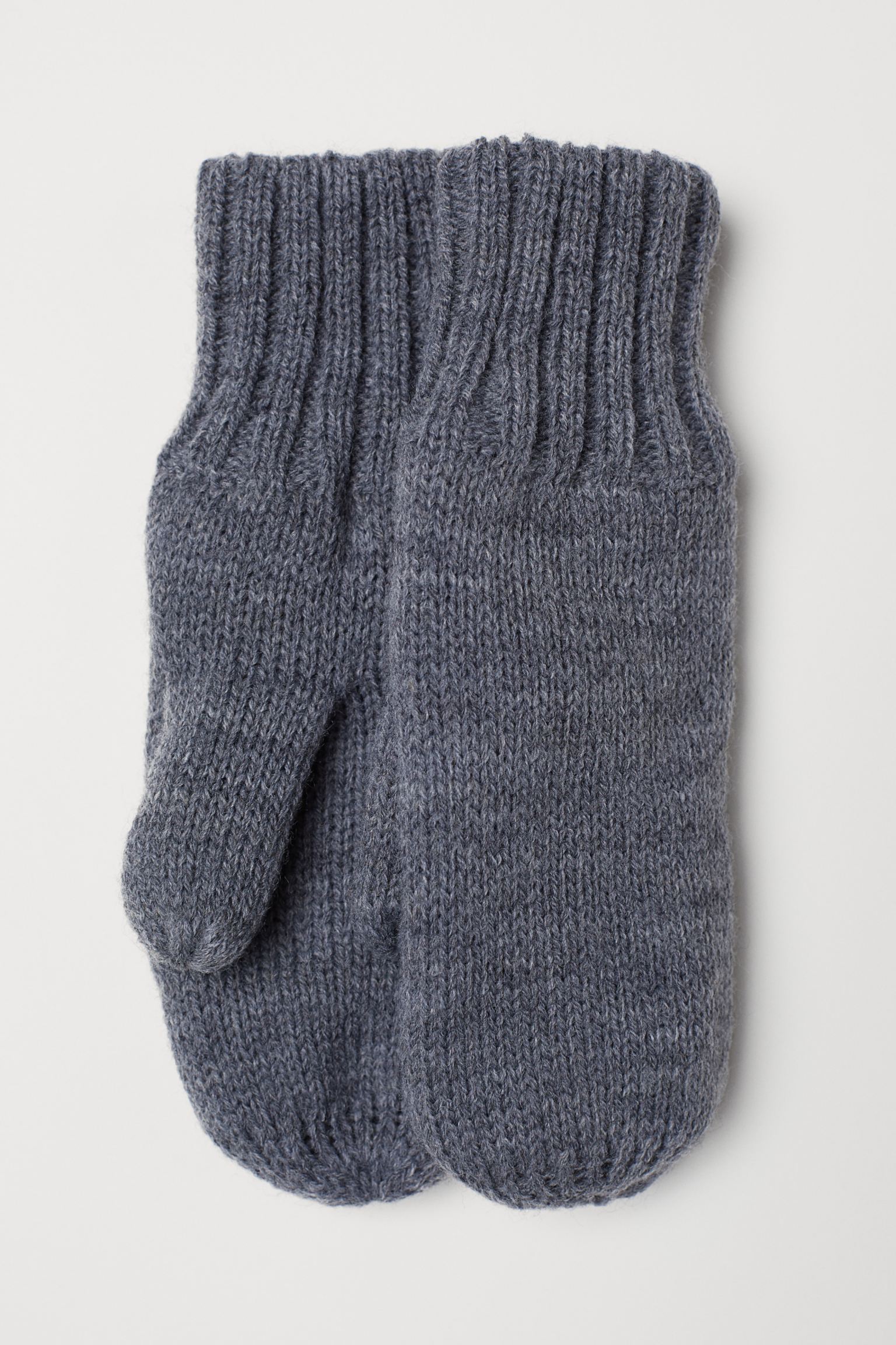 

Варежки H&M 110 116см серый 1908630909