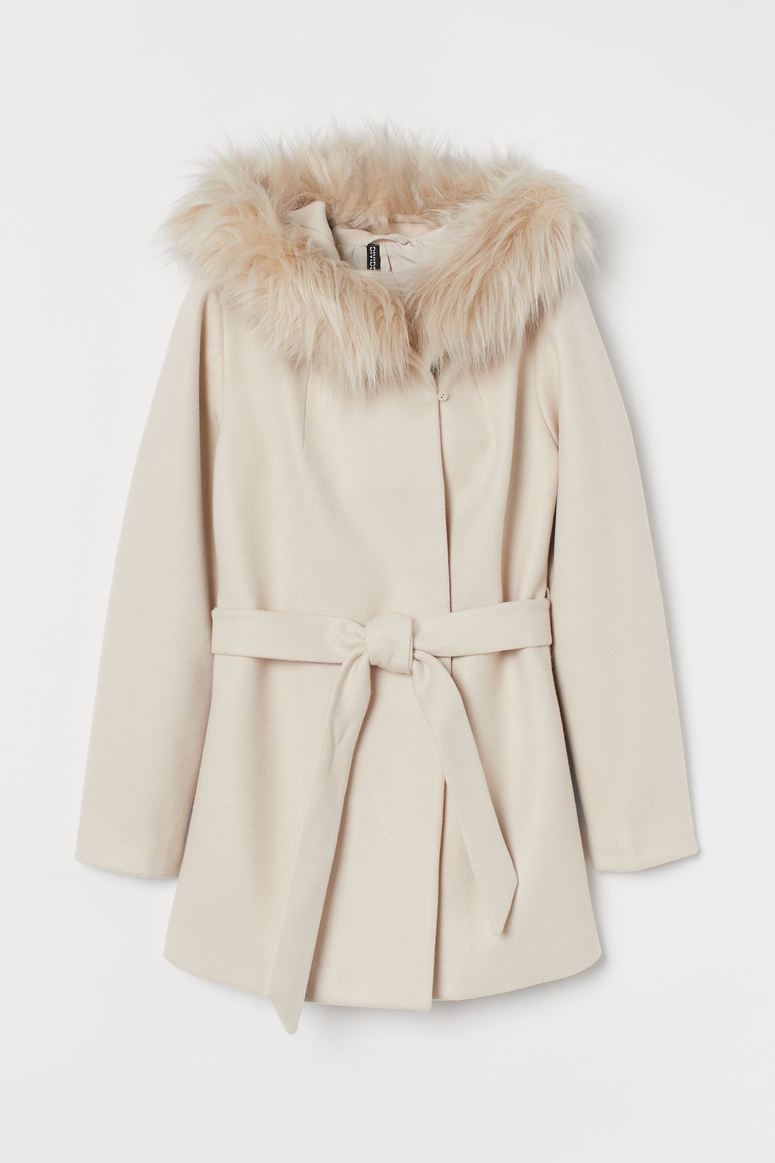 

Пальто H&M XL светло бежевый 1098761512