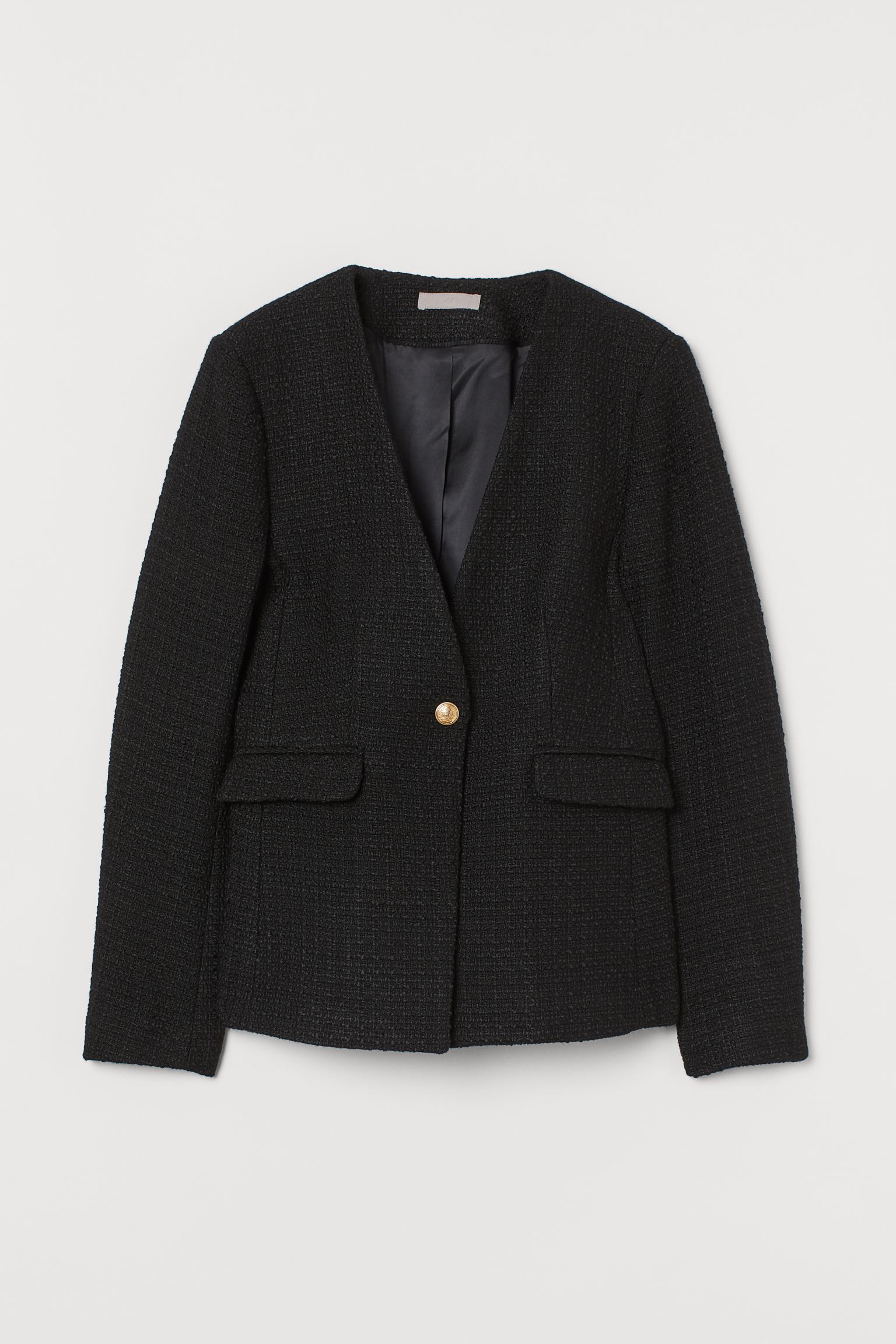 

Жакет H&M 34 черный 31088963682