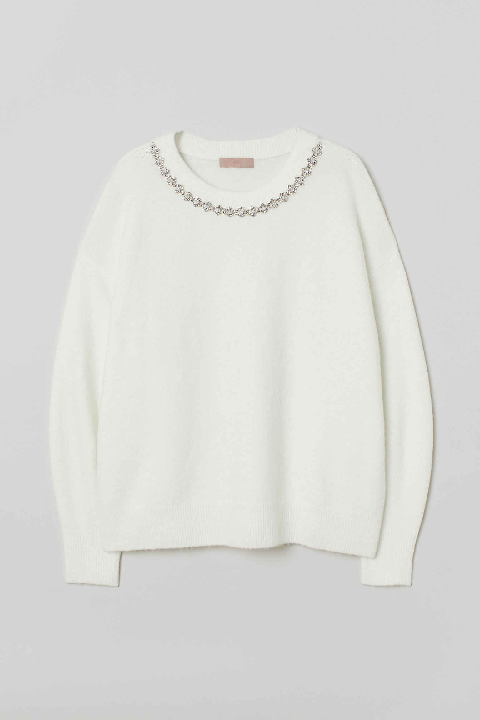 

Джемпер H&M 2XL белый 31088795072