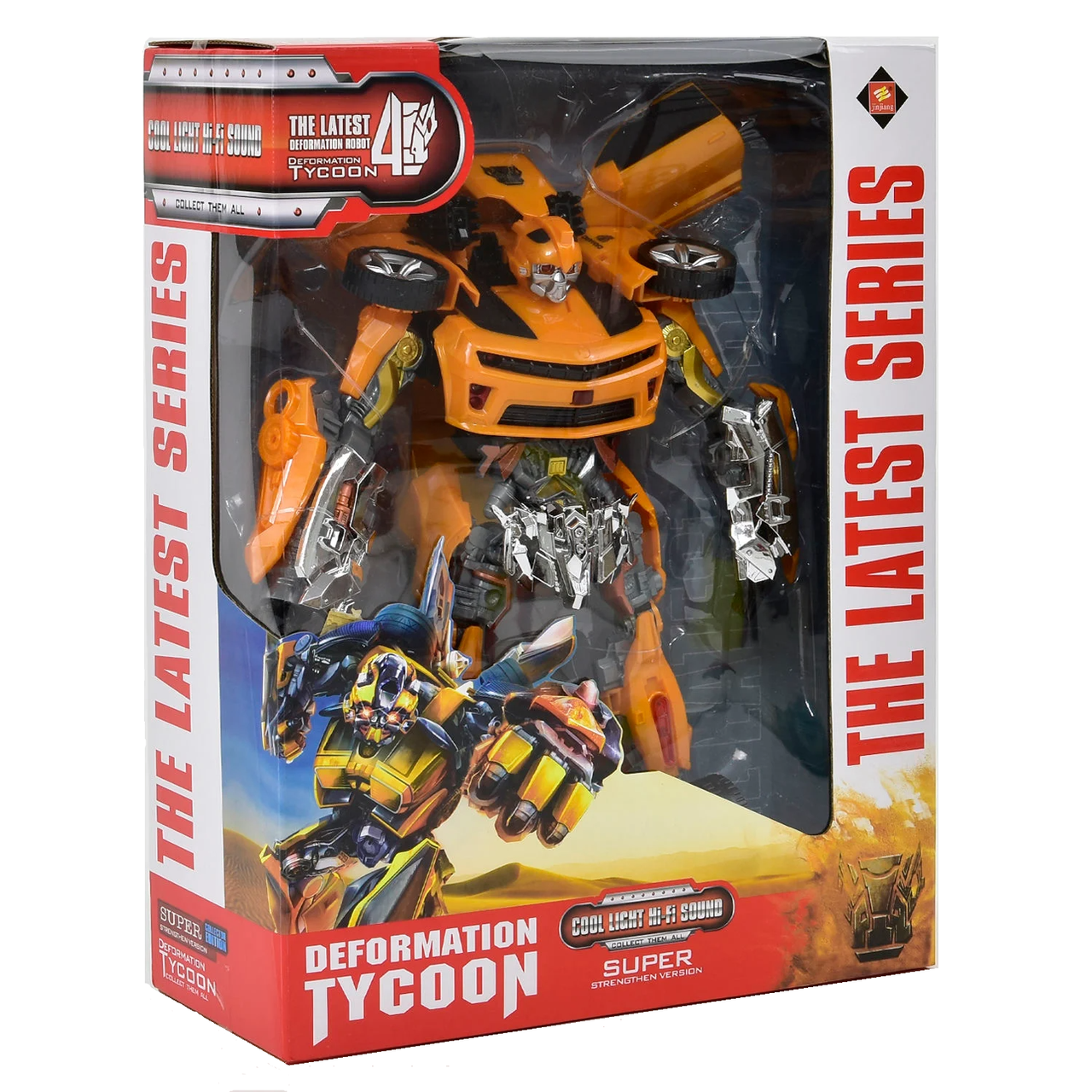 

Робот трансформер "Бамблби" Tycoon Optimus Prime (свет, звук)