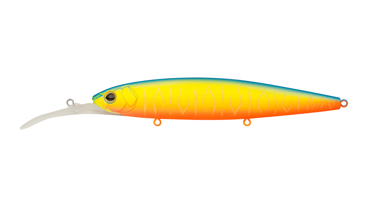 

Воблер Минноу Strike Pro Bold Deep Diver 130SP, 130 мм, 24,5 гр, Загл. 2,5м.-5,0м., Нейтральный, цвет: A252S Bullfinch Mat Tiger, (EG-191L#A252S) (145731)