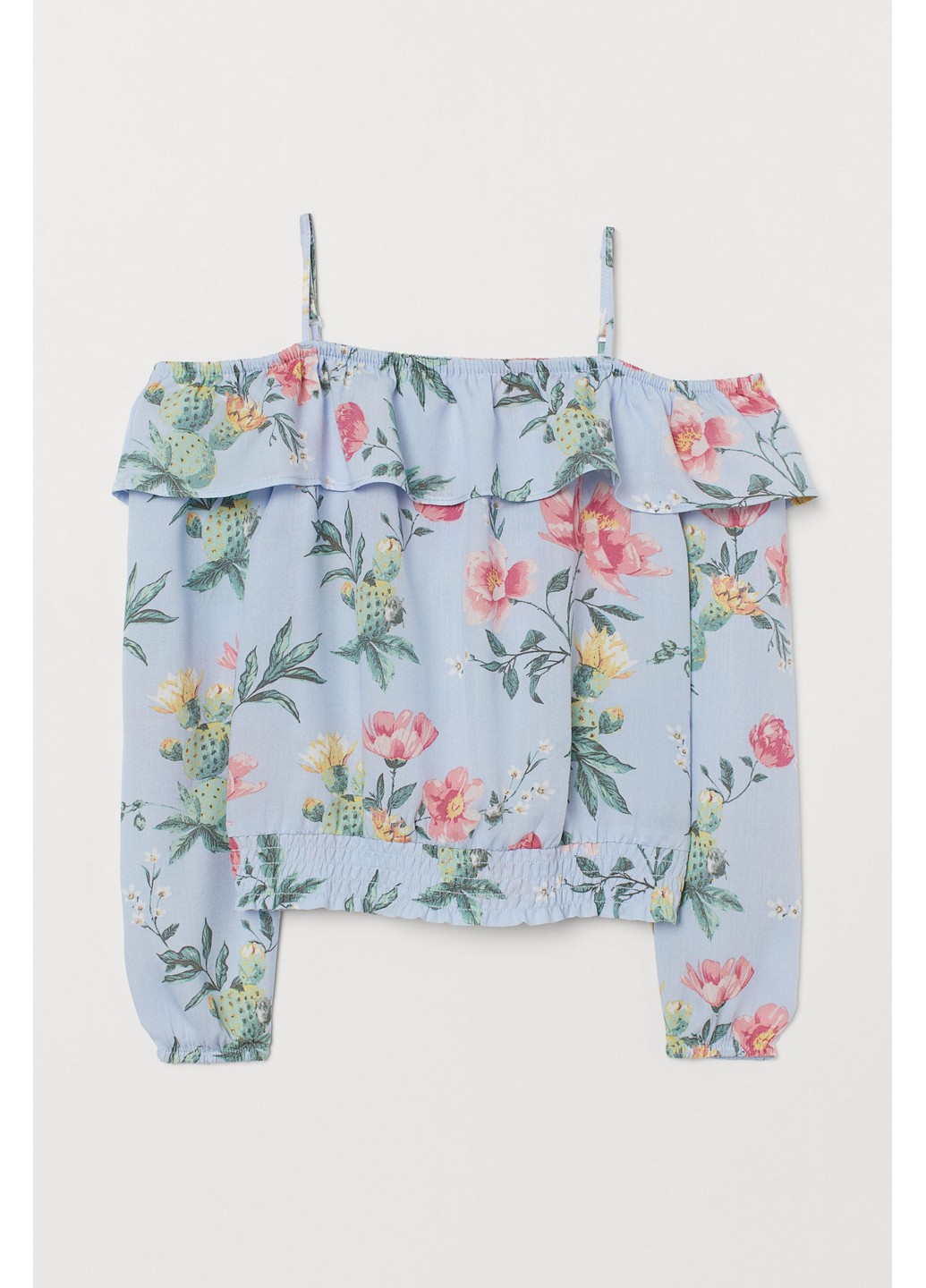 

Блуза H&M 164 Голубой 0641008_голуб.цвети