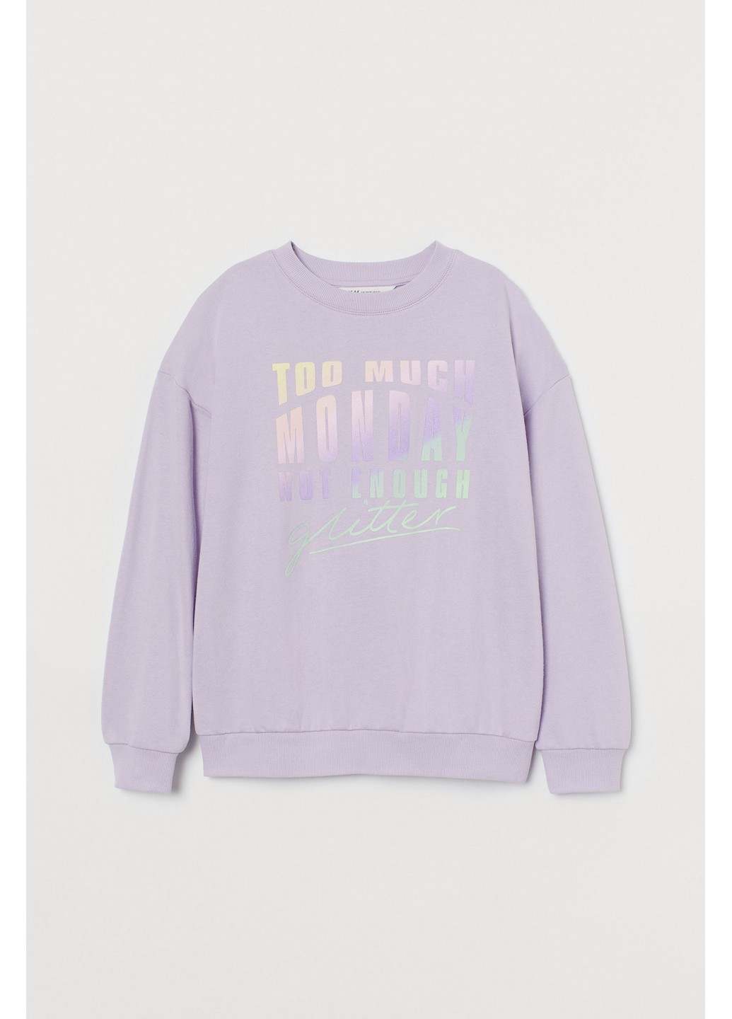 

Свитшот H&M 146/152 Сиреневый 0821756_сир_gliter