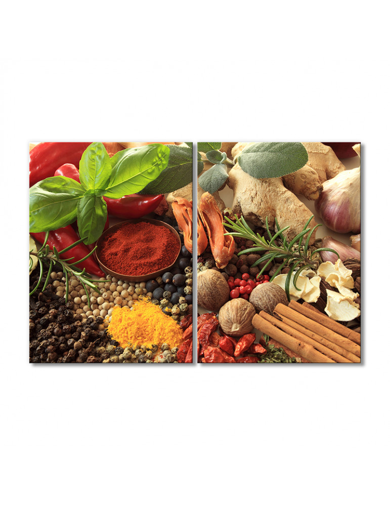 

Модульная картина Artel «Богатство вкусов» 2 модуля 120x180 см