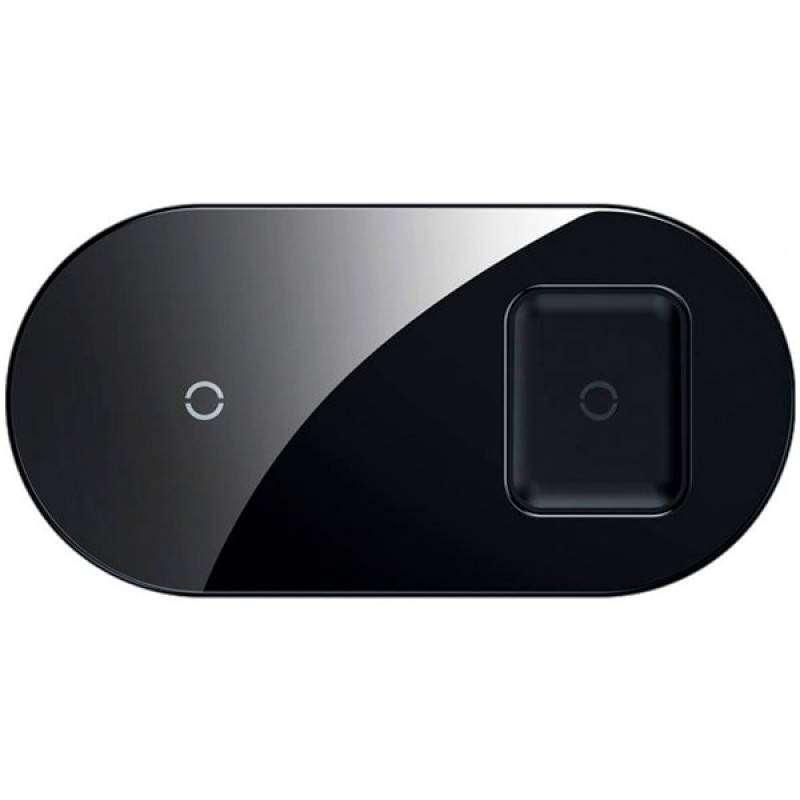 

Зарядное устройство беспроводное Baseus Simple 2 in 1 18W MAX Black