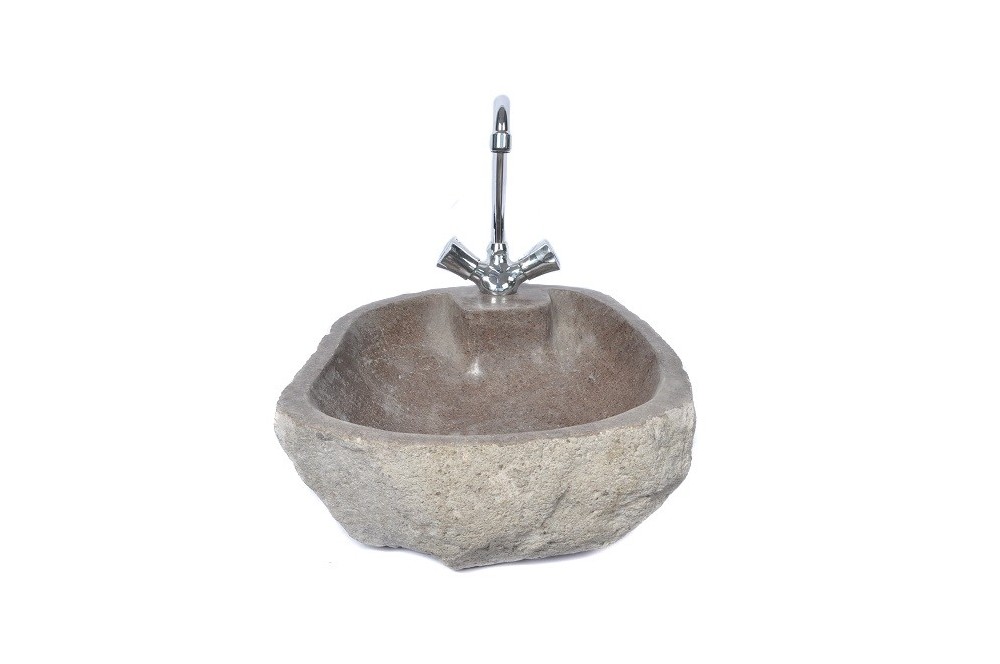 

Умивальник з каменю RIVER STONE Industar s20-2694-1 48 х 39 см Асиметричний