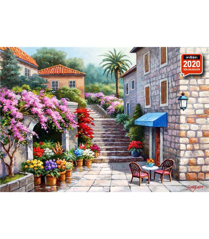 

Пазлы Anatolian 3329, Цветочный магазин весной, 260 эл.