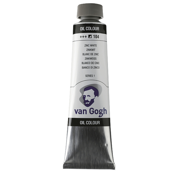 

Краска масляная Van Gogh 40 мл (104) Белила цинковые (02051043)