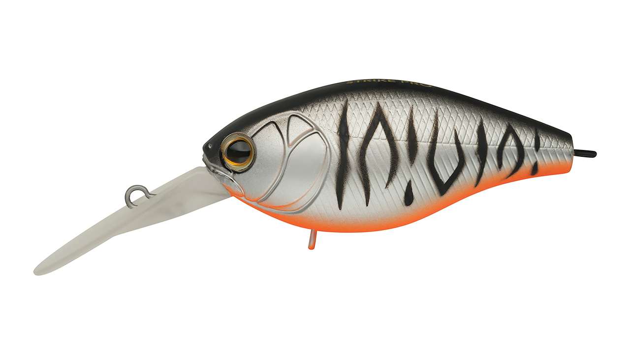 

Воблер Крэнк Strike Pro Cranky-X Deep 60, 60 мм, 16 гр, Загл. 1,5м.-3,0м., Плавающий, цвет: A243ES Grey Shadow Mat Tiger, (EG-168L#A243ES) (120894)