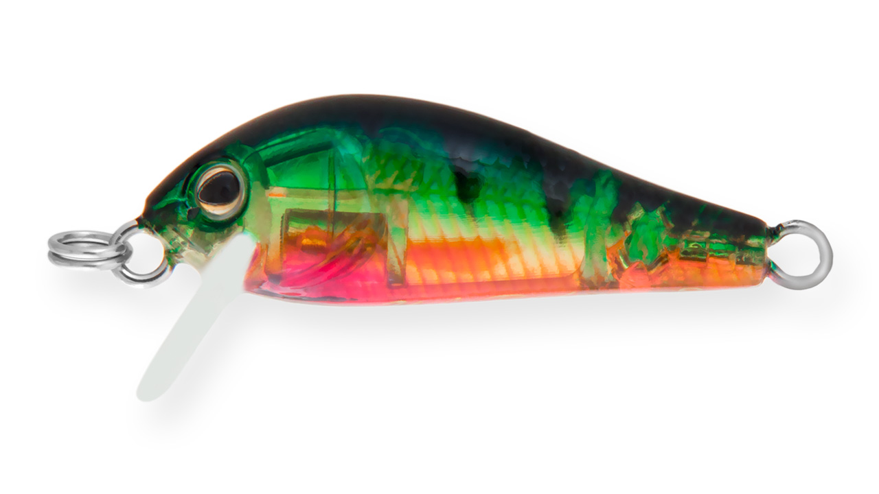 

Воблер Крэнк Strike Pro UL Rider, 28 мм, 1,3 гр, Тонущий, цвет: A102G Transparent Perch, (EG-183S#A102G) (82669)