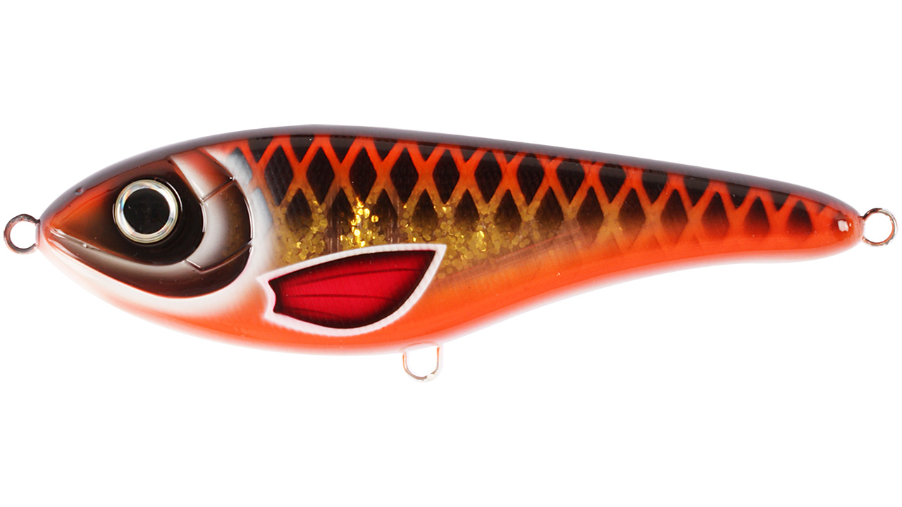

Воблер Джеркбейт Strike Pro Buster Jerk II Shallow Runner, 120 мм, 37 гр, Загл. 0,3м.-2,0м., Медленно всплывающий, цвет: C687G Seafart, (EG-049#C687G) (90743)