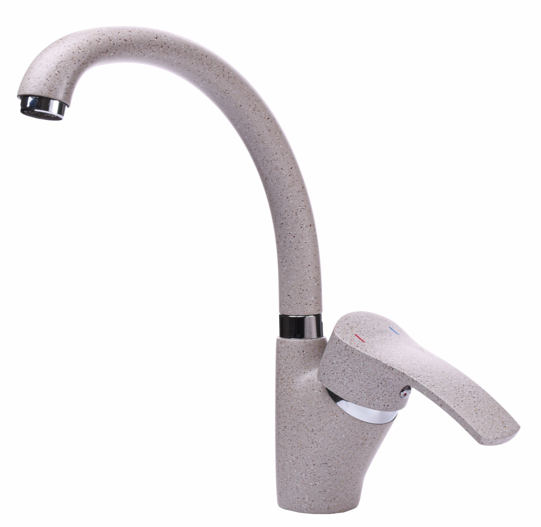 

Смеситель для кухни Globus Lux GLQU-0203S-BIG-5-TERRA бежевый (SX702659)