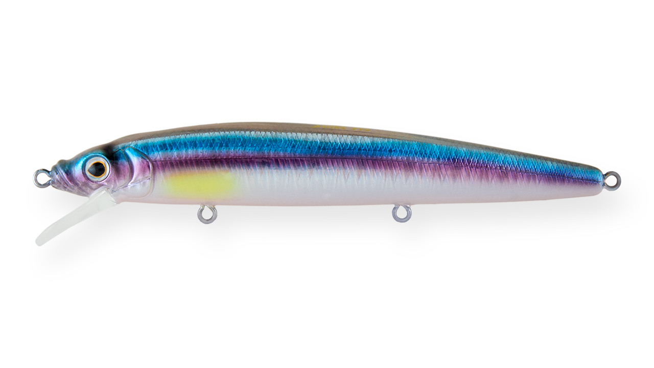 

Воблер Минноу Strike Pro Alpha Minnow 115, 115 мм, 12,5 гр, Загл. 0,6м.-1,6м., Плавающий, цвет: A210-SBO-RP Rainbow Ghost Wakasagi, (EG-033F#A210-SBO-RP) (81335)