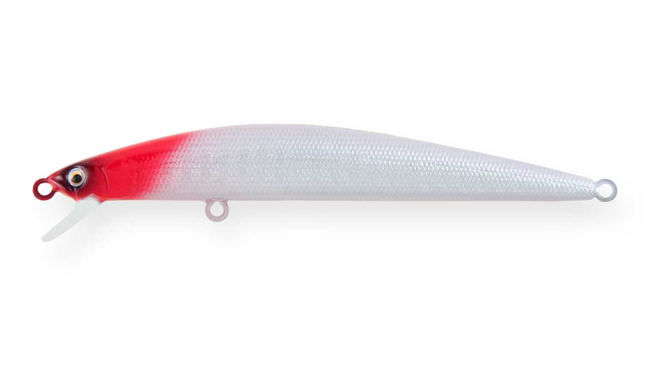 

Воблер Минноу Strike Pro Slingshot Minnow 90, 90 мм, 7 гр, Загл. 0,3м.-0,5м., Плавающий, цвет: 022PPP-713 Redhead Silver, (EG-146F#022PPP-713) (128476)