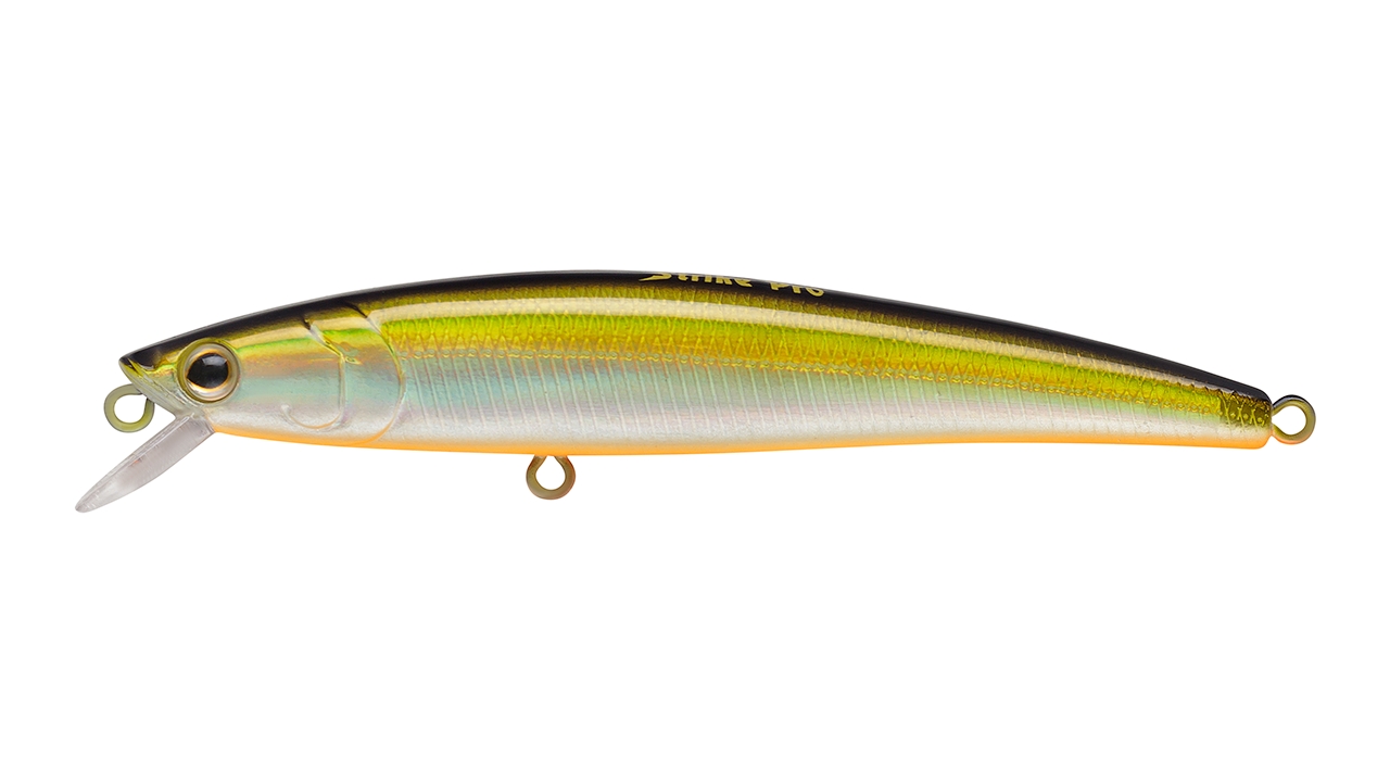 

Воблер Минноу Strike Pro Arc Minnow 105SP, 105 мм, 11,5 гр, Загл. 0,6м.-1,2м., Нейтральный, цвет: 612T Natural Shad Silver, (JL-092-SP#612T) (128554)