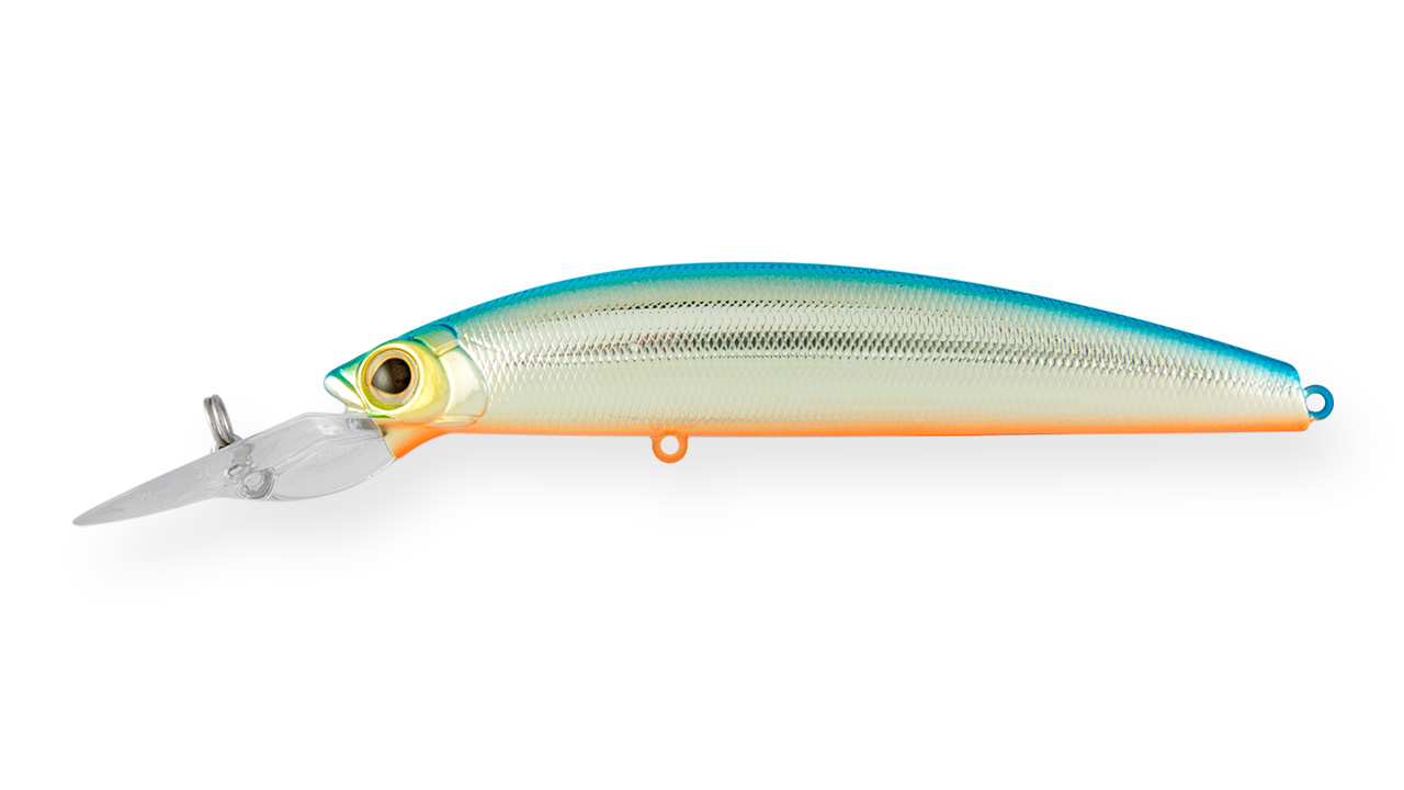 

Воблер Минноу Strike Pro Magic Minnow 70, 70 мм, 5,2 гр, Загл. 1,5м.-2,5м., Плавающий, цвет: 626E Blue Silver OB, (EG-068A#626E) (81400)