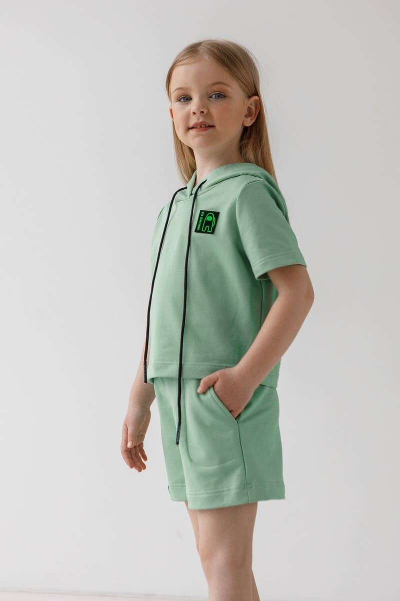 

Комплект (футболка+шорти) Suzie 104 см Оливка