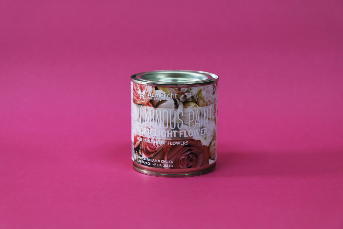 

Краска светящаяся, для цветов и растений AcmeLight Flower синяя с синим свечением 0,25 л