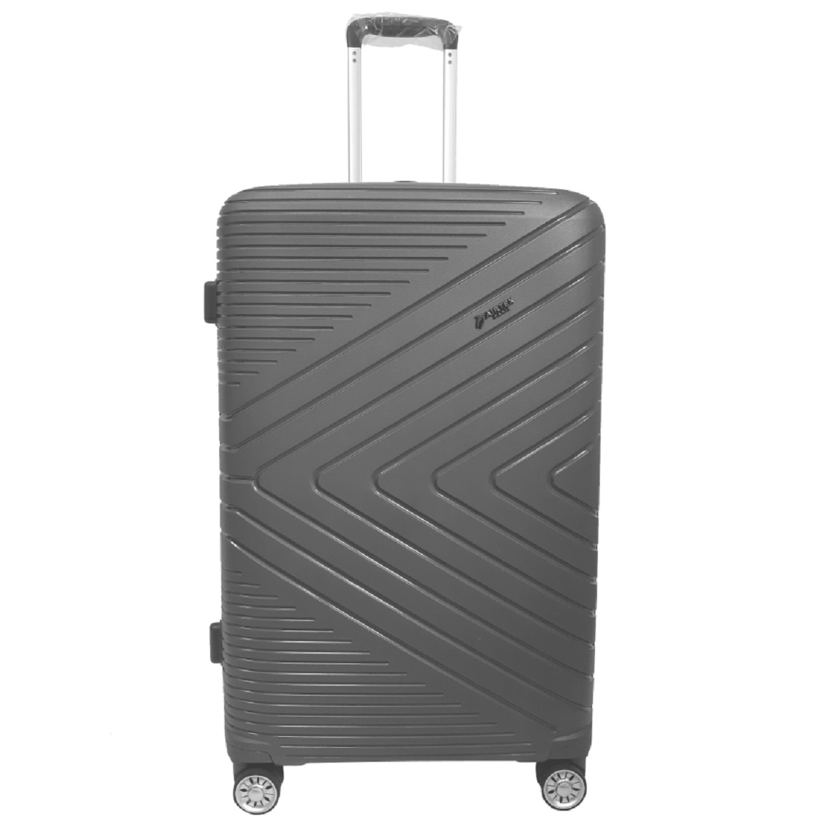 

Чемодан пластиковый AIRTEX 281 большой серый Ap00016
