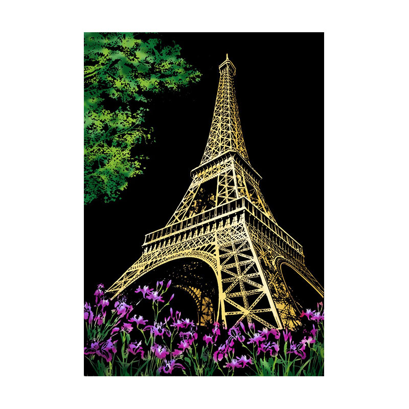 

Скретч-картина YUELU M1-А05 "Paris"