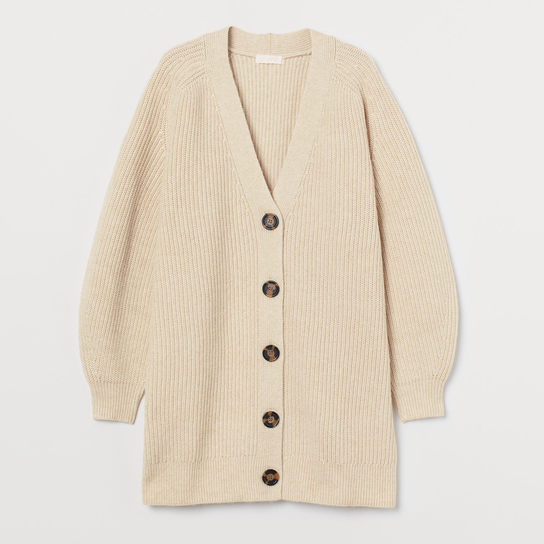 

Кардиган H&M 1808-931328 M Светло-бежевый
