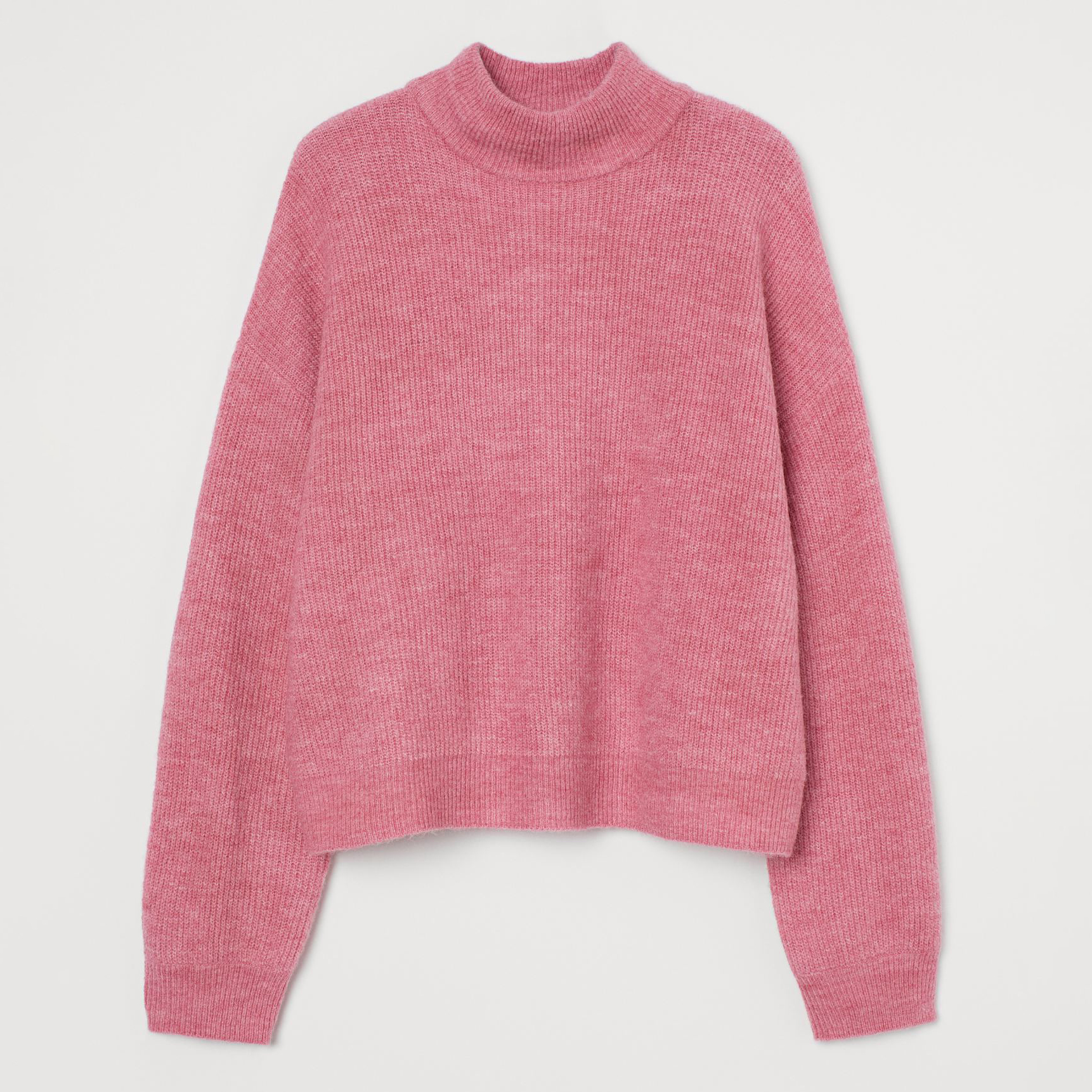 

Свитер H&M 2008-9394983 M Розовый меланж